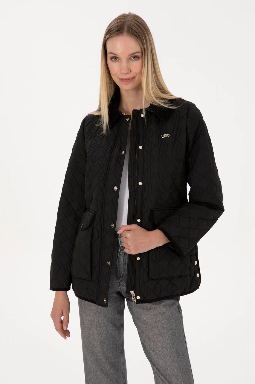 U.s. Polo Assn. Kadın Siyah Mont 50307939-vr046 Siyah