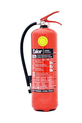 6 Kg Yangın Söndürücü Yangın Söndürme Tüpü - Çakır