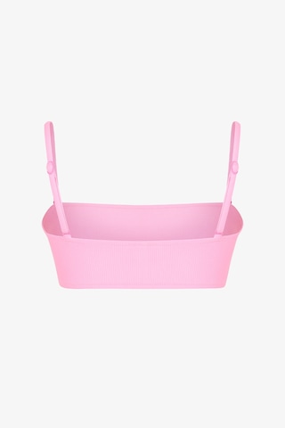 Penti Açık Pembe Missa Straplez Bikini Üstü
