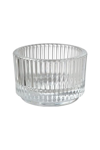 Tealight Tutucu Şeffaf Cam 3 5 Cm Çok Renkli
