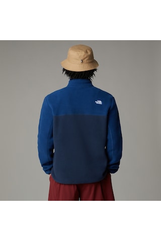 The North Face Yumiori 1/4 Zipped Erkek Mavi Polar Üst Nf0a883s8ze1 Mavi