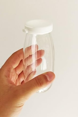250 Ml Şeffaf Sürahi Süt, Ayran, Su, Limonata, Meşrubat Şişesi 250 Cc Yırtmalı Kapaklı Cam Şişe 6 Adet 6, Be