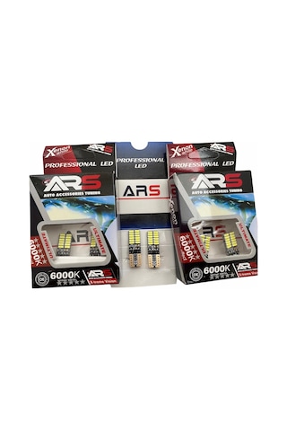 Dipsiz T10 W5W Led Beyaz Park Lamba Ampül 2 Adet Takım (280379991)