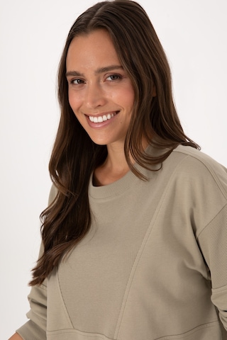 U.S. Polo Assn. Kadın Açık Haki Pamuklu Bisiklet Yaka Sweatshirt 50314170-VR183