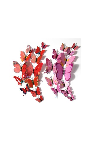 Fosenze A5 Serisi Sarı 3d Simülasyon Kelebek Duvar Stickerı - Ev Dekorasyonu, Çocuk Odası Düzeni, Pratik Kullanım, Dayanıklı Malzeme Diğer