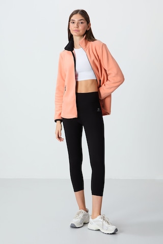 Tommy Life Siyah Yüksek Bel Slim Fit Dar Paça Kadın Kapri Tayt - 93097 SiYAH