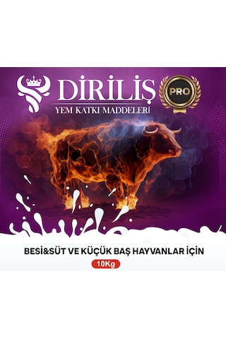 Diriliş Pro 10 Kg Maya & Alg & Probiyotik Yem Katkı