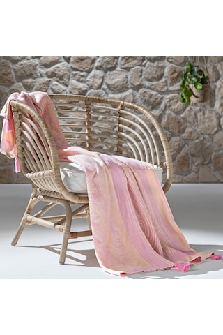 Taç Butik Alaçatı Throw Pembe 000000001500222204 Pembe