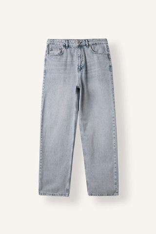 Defacto %100 Pamuk Baggy Fit Jean Pantolon H2969ax26aunm39 Mavi-nm39