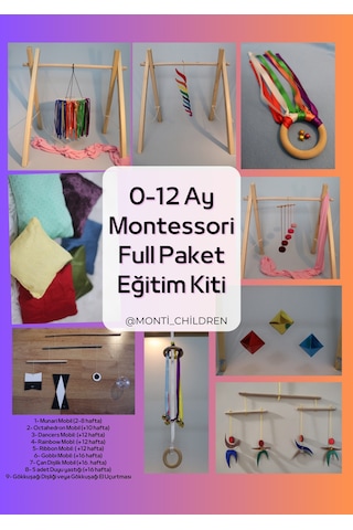 0-12 Ay Montessori Eğitim Kiti