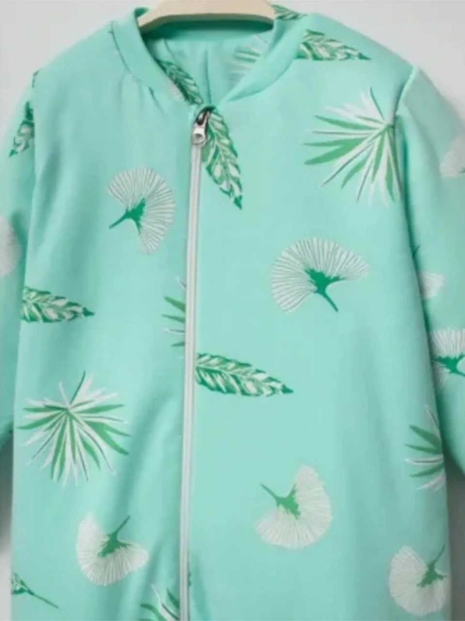 Fermuarlı Bisiklet Yaka Uyku Tulumu Çoraplı Patikli 2,5 Tog Mint