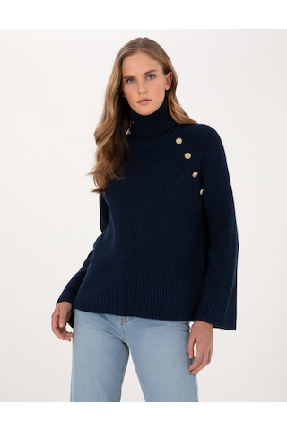 Pierre Cardin Kadın Lacivert Kazak /triko 50310923-vr033 Lacivert