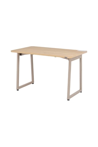 Vilinze Biga Sabit Mdf Metal Ayak Mutfak Masası - 70x120 Cm Vizon Naturel