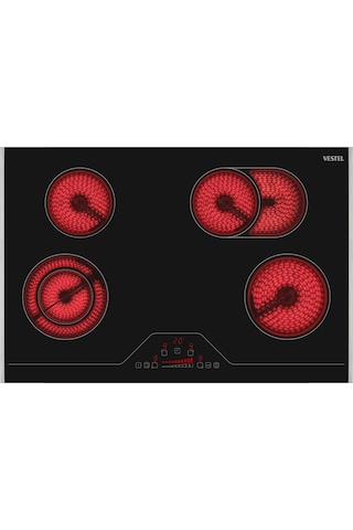 Vestel AO-78370 S Ankastre Cam Ocak