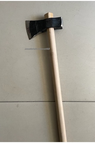 Aki Dövme Çelik Odun Kırma Baltası Odun Yarma Baltası El Yapımı 2800gr Saplı