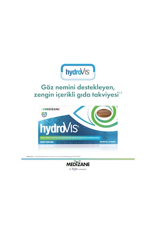 Medizane HydroVIS Gıda Takviyesi - 30 Kapsül