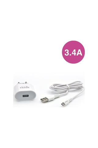 Novka NVK12 Micro Usb Girişli 3.4 A Şarj Cihazı 1 M