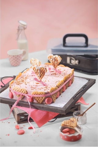 Kaiser Bake & Take Kelepçeli Kapaklı Kek Kalıbı 36x24 Cm Diğer