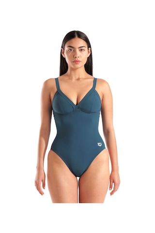 Arena Lara Soft Curve Back Kadın Lacivert Yüzücü Mayosu 008119650 1766219 Mavi