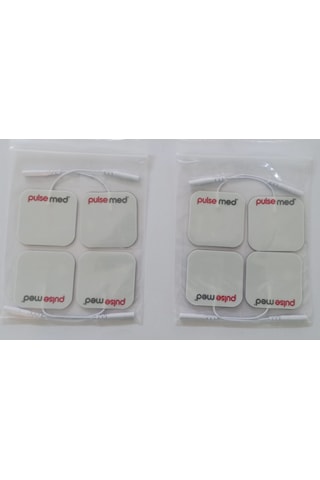 Pulsemed Tens Cihazı Kablolu Yedek Elektrot 5 x 5 CM Tens Pedi 2 x 4'lü Pulsemed Tens Cihazı Kablolu Yedek Elektrot 5 x 5 CM Tens Pedi 2 x 4'lü