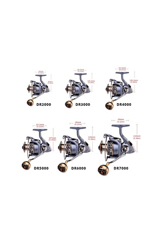 Proberos Metal Tel Kupa Balıkçı Olta Makinesi, Mod: Dr6000