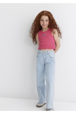 Mavi Fitted Pembe Kız Çocuk Kolsuz T-shirt M7610336-71111 Pembe