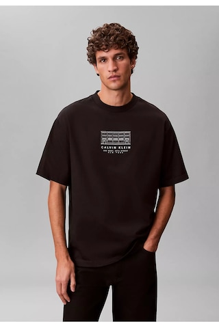 Calvin Klein Erkek Tişört-lv04rf823g Siyah