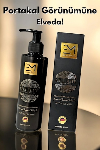 Em Amanos Profesyonel Sıkılaştırıcı Kafein ve Doğal Özler İçerikli Selülit Kremi 200 ML