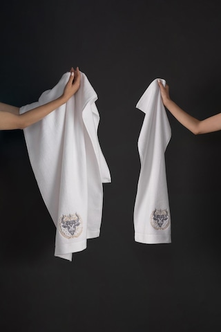 Varol %100 Microcotton Üst Kalite Havlu Seti Burç Nakışlı Boğa-standart Boğa Diğer