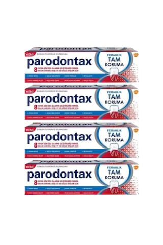 Parodontax Tam Koruma Ekstra Ferahlık Diş Macunu 4 x 50 ML