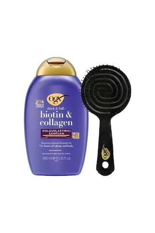OGX Biotin & Kolajen Dolgunlaştırıcı Sülfatsız Şampuan 385 ml + Tarak