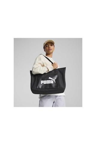 Puma 091294-01 Campus Shopper Kadın Spor Siyah Omuz Çantası