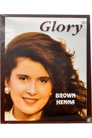 Glory Glory Kahverengi Hint Kınası (Brown Henna) 10 Gr Paket