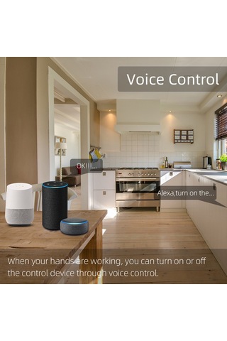 Tuya Wifi Akıllı Devre Kesici Açık Kapalı Zamanlama E25217