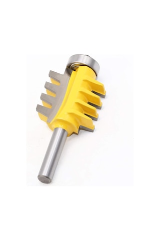 Xianglaa-router Bıt, 6mm/8mm Shank Rail Tersinable Parmak Eklemi Tutkal Yönlendirici Bit Konisi Tenon