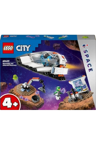 LEGO® City Uzay Gemisi ve Asteroit Keşfi 60429 4+ Yaratıcı Oyuncak Yapım Seti - 126 Parça