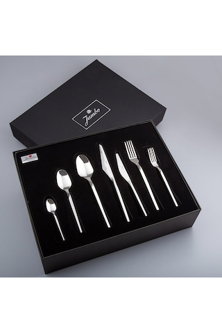 Jumbo 5100 Quartz 84 Parça 12 Kişilik Çatal Kaşık Bıçak Seti