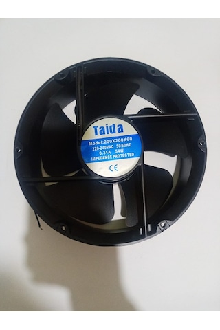 Taida Yuvarlak Fan 220 V Ac 200x200x60