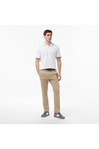 Nautica Regular Fit Polo Yaka Erkek T-shirt K65354t Beyaz