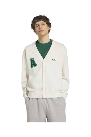 Adidas Erkek Ceket Varsıty Cardıgan Ib7093 Beyaz