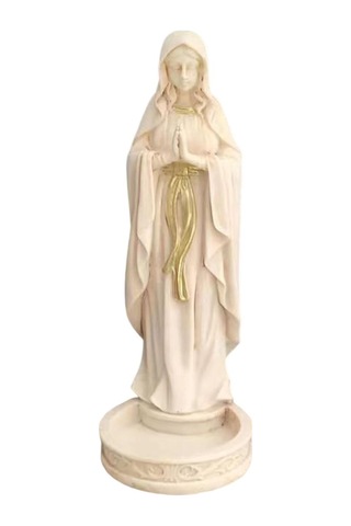 Dolıty Oturma Odası Masa Dekorasyonu Için Meryem Ana Heykeli 20 Santimetre