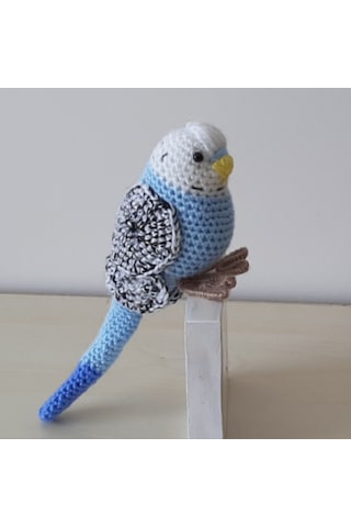 Amigurumi Kuş Muhabbet Kuşu