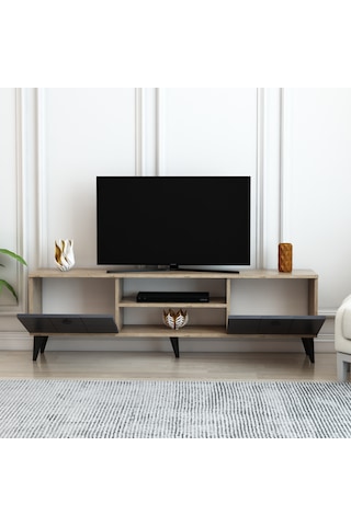 TV Sehpası Roma Atlantik Antrasit A01 160 cm