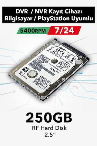 250gb Hard Disk - 5400rpm 7/24 Video Disk Güvenlik Kamerası Sistemi - Güvenlik Kamerası 250gb Hard Disk - 5400rpm 7/24 Video Disk Güvenlik Kamerası Sistemi - Güvenlik Kamerası