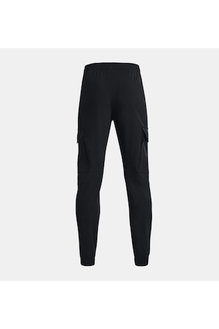 Under Armour Erkek Çocuk UA Pennant Dokuma Kargo Eşofman Altı 1377360-001 Siyah