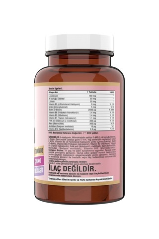 Ncs Biotin 2500 Mcg 60 Tablet L Sistein Çinko Vitamin B12
