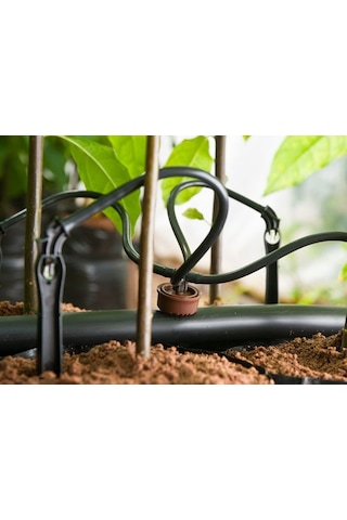 Mikro Damla Sulama Spagetti Hortum Ve Ek Parçaları-Saksı Sulama