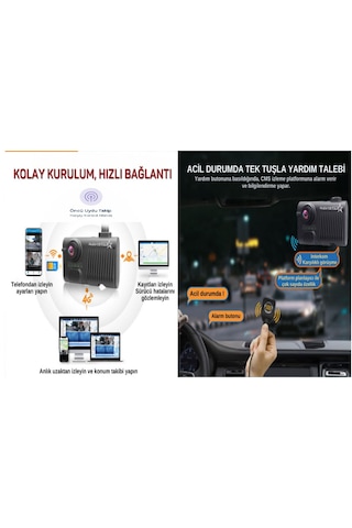 Uzaktan İzlemeli Araç İçi Güvenlik Kamerası