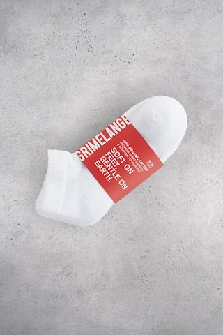 EARIEN Kadın Organik Pamuklu 3 Lü Paket Beyaz Çorap