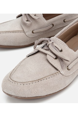 Hotiç Kadın Süet Deri Bej Comfort Günlük Loafer 01ayh320480a700 01ayh320480a700